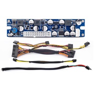 (OFNH) DC 19V DC ATX PSU 19V 200W Pico ATX Switch Mining PSU 24Pin ITX DC to ATX PC Power Supply for