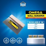 OMEGA Wall Scraper - For Skim Coat and Body Filler - 6" | 8" | 10"