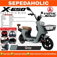Sepeda Listrik EXOTIC X650 X 650 BY PACIFIC 500 Watt Electric E Bike