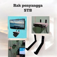 GANTUNGAN Wall shelf, stb support shelf, hanger shelf, support shelf, shelf 1 set