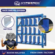 HYPERACK ™️ Rack Shelves Divider Boltless Rack Divider Storage Rack Organizer Steel Plate Shelf Sepa