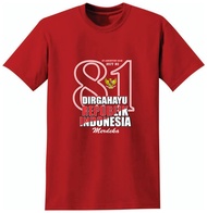 KAOS ATASAN OBLONG PRIA DEWASA DISTRO LENGAN PENDEK MOTIF DIRGAHAYU 17 AGUSTUS XS-XXL-377