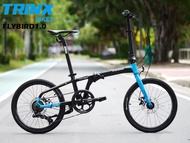 จักรยานพับได้ TRINX FLYBIRD1.0 เฟรมอลูมิเนียม เกียร์8สปีด ล้อ20นิ้ว