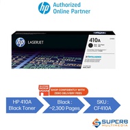 HP 410A Black Original LaserJet Toner Cartridge [CF410A/CF411A/CF412A/CF413A]