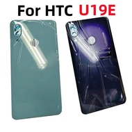 U19E Back Glass Cover Battery Black Cover Case For HTC U19E Phone Rear Housing Back Cover Door Case 