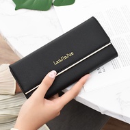long wallet woman wallet woman Fashion Long Folding Clip Ladies Wallet
