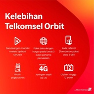 Home Router CPE Telkomsel ORBIT Star 2 HUAWEI B312 150GB Free Antena