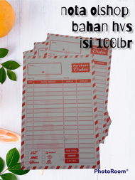 NOTA OLSHOP/NOTA HVS 100 LEMBAR