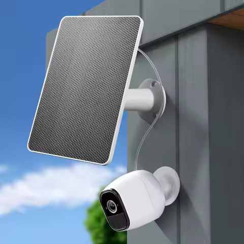 10W Solar Panel 360 Adjustable Bracket Monocrystalline Solar Panel Kit IP65 Waterproof for Arlo Ultr