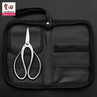 Authentic Master series 190 mm root pruning scissors forging by 5Cr15MoV Alloy Steel bonsai tools fr