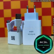 Infinix Charger Usb Type C 68W Super Fast Charging INFINIX NOTE 30 GT 10 Zero 20 30