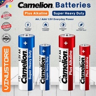 Camelion Batteries AA AAA Battery Super Heavy Duty & Akaline Plus 1.5V Bateri Camel Remote Control C
