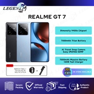 [MY Set] Realme GT 7 5G (12GB+256GB) Original Smartphone Dimensity 9400e Chipset | 7000mAh Battery