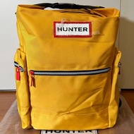 《現貨》全新 Hunter 黃色 防水 雙肩包 書包 電腦包 背包 後背包