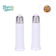 [miqin] E27 to E27 Lengthen Lamp Base Converter LED Light Base Extender Lamp Soet