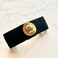 稀有中古 Celine 黑金色立體星球 髮夾 頭飾 復古 古董飾品配件