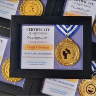 Custom Medal Certificate/Award Medal Certificate
