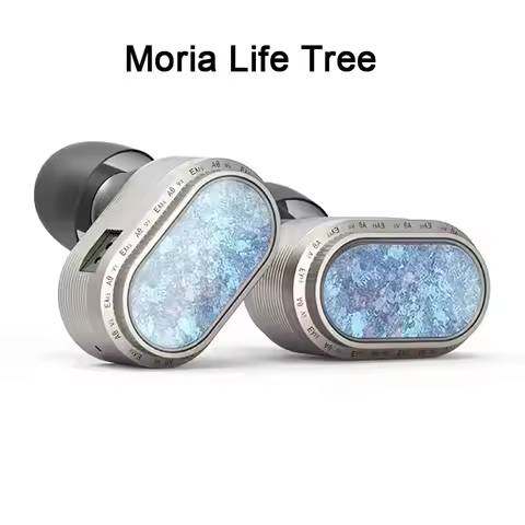 SHANLING Moria Life Tree In-Ear Headphones Open Dynamic Driver HiFi Hi-Res Audio Earphones Wired Hea