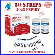 Sinocare Safe-Accu 50 Test Strips 2025