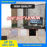 Marble Tile Sticker 60X30cm Vinyl Tile Floor Sticker Self-Adhesive PVC Waterproof Wall Sticker SXP Venyl Tiles Floor Mat Decor