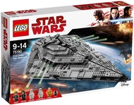 LEGO Star Wars 75190 First Order Star Destroyer 9+ Đồ Chơi Lắp Ráp lego Hoàn toàn mới và chính hãng