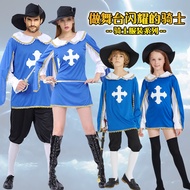 Halloween Costume Crusader cos Adult Ancient Roman Knight Costume Children's Warrior Stage Performan