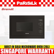 (Bulky) Brandt BMS7120B Built-in Solo Microwave Oven (26L)