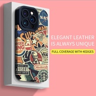 Leather Casing for Oppo A52 A92 A53 A33 A15 A15s A5 A3 Pro A9 A76 A96 A31 A77 A78 A3s A31 F11 Reno 1