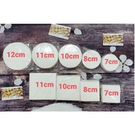 500 sheets of non-stick dumpling parchment paper