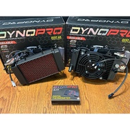 DYNOPRO RACING RADIATOR 600ML SIAP KIPAS BESAR PNP Y15ZR Y16ZR LC135 FREE TEMP METER