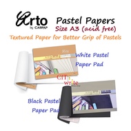 <Arto Pastel Papers> Size A3 Textured Paper for Pastel Drawing Acid Free Suitable also for Charcoal,