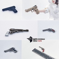 40cm Model 1/6 Soldier Accessories Beretta Resident Evil Revolver Sandam Desert Eagle Gangster 9QA9