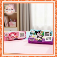 HOME086 Magnetic Pencil Case Calculator Character Pencil Case Calculator Cute Character Pencil Box