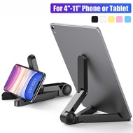 Portable Foldable Stand Compatible 4"-11"Tablet Phone Desktop Plastic Holder For Samsung Galaxy Tab 