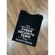 Cyber Security team t-shirt
