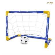Indoor Mini Folding Football Soccer Ball Goal Post Net Set Inflatable Football Goal Post Football Po