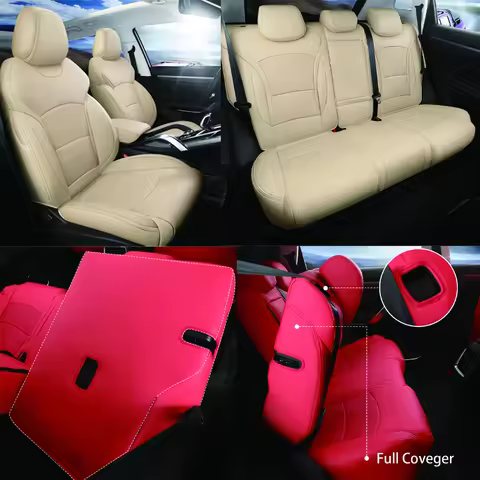 PU Leather Custom Fit Car Seat Covers For BMW E60 F30 X5 F15 E53 E46 X1 F48 E84 E30 E92 Serie 1 E87 