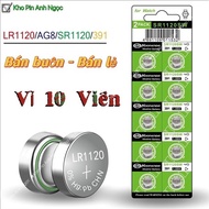 AG8 / LR1120 / SR1120SW / 391A / 391 / L1120F Battery - Pack of 10