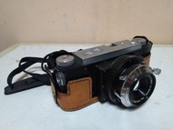 需整理。零件相機 mamiya 手工訂製的底片機 寬景機 135底片 復古皮套 古董相機  估焦相機 改裝機
