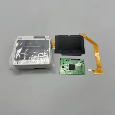 New GBASP IPS LCD 2.9" IPS High Brightness LCD and Shell Kit for GameBoy Advance SP