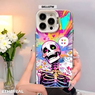 ETHEREAL CASE OPPO RENO 7 7Z 8 8T 8Z 10 11 11F 12 12F A96 4G 5G CASING RAINBOW SKULL