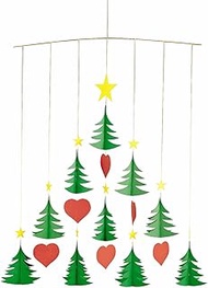 Flensted Mobiles Nursery Mobiles, 10 Christmas Trees