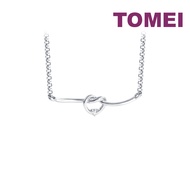 TOMEI Diamond Necklace, White Gold 750