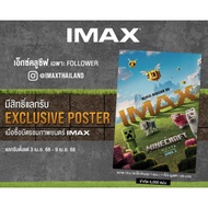 IMAX Poster A Minecraft Movie Authentic Major Cineplex 2025 The