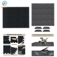 Dovewill 20 x 11.8x11.8" Felt Exercise Mats Modular Padding Accessory for Dumbbells, Barbells 1cm Th