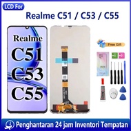 [Promosi!] ORIGINAL LCD Untuk Realme C51 / C53 / C55