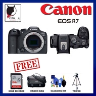 Canon EOS R7 Mirrorless Camera Kit with 18-150mm IS STM Lens FREE 64GB & BAG & TRIPOD & CLEANING SET