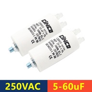 2PCS 220V 250Vac Motor Run Capacitor 5 6 7 8 9 10 12 14 15 16 18 20 25 30 35 40 45 50 60 uF Mfd mf S