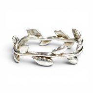 Excellent condition★TIFFANY&Co. Tiffany Paloma Picasso Olive Leaf Band Ring AG925 Silver Ring (equiv