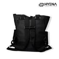 Av53- Hyena [Dn94] - 2 In 1 Multifunction Essential Stripped Series Tote Bag Backpack
